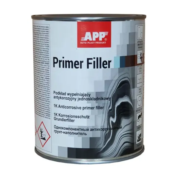 APP 1K Primer Filler Antikorrosion Füllgrundierung 1 L